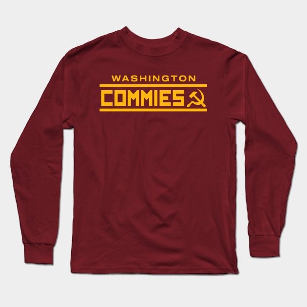 Washington Commies Long Sleeve T-Shirt by TextTees